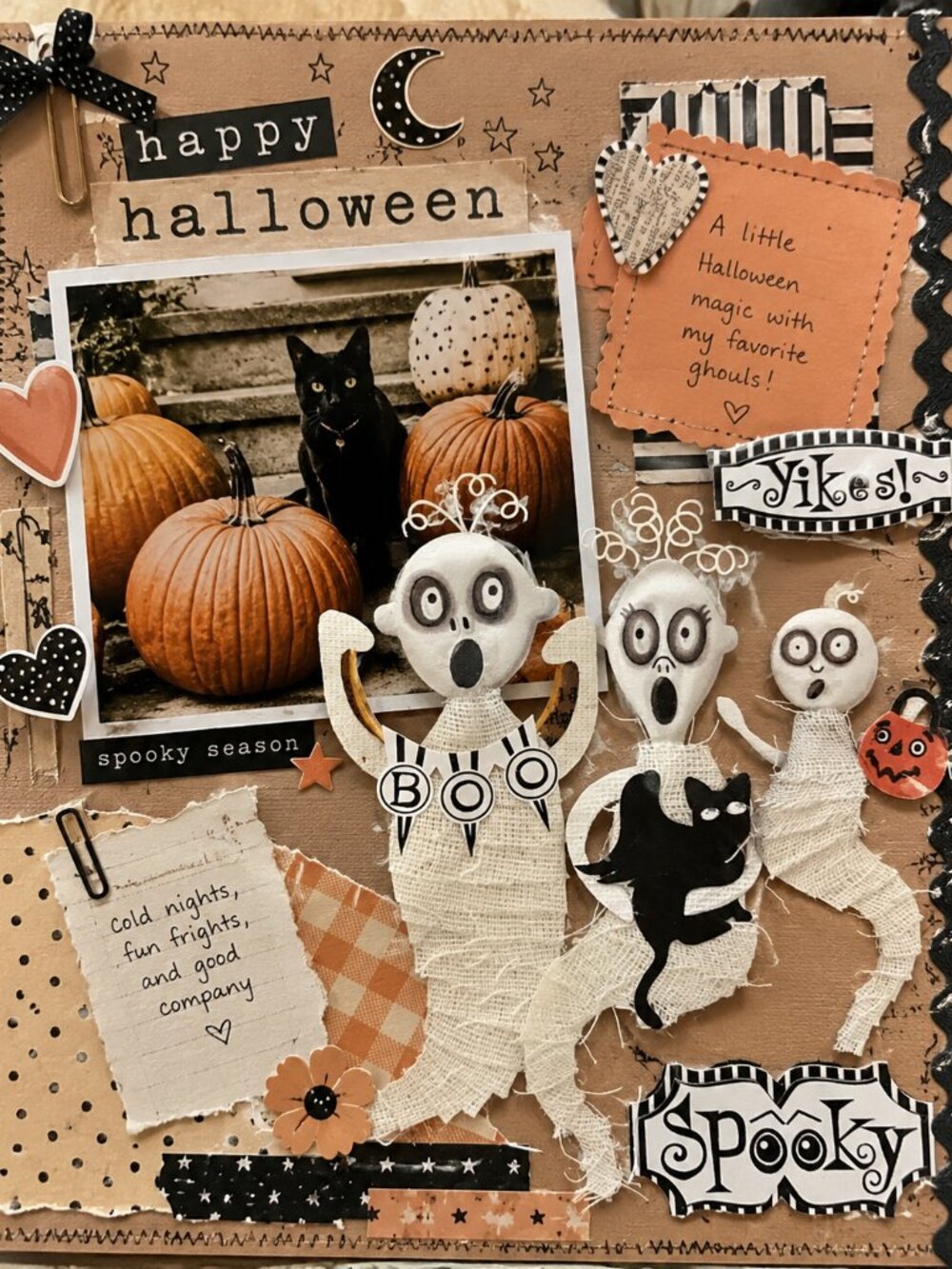 ⭐️$10 - JOLEE'S BOUTIQUE GAUZE WRAPPED GHOSTS HALLOWEEN STICKER SET | NEW | RARE